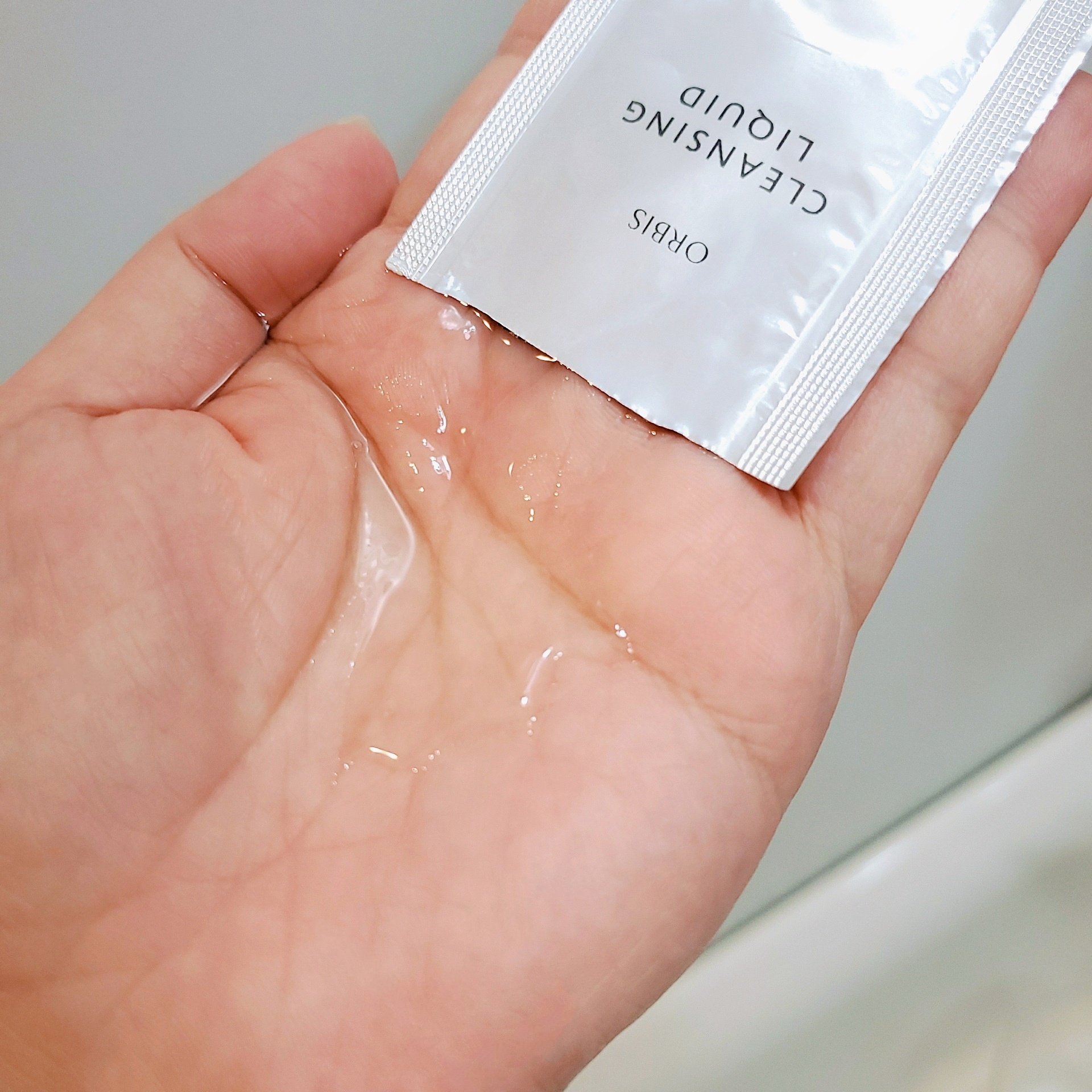 クレンジングリキッド/オルビス/クレンジングウォーターを使ったクチコミ（2枚目）