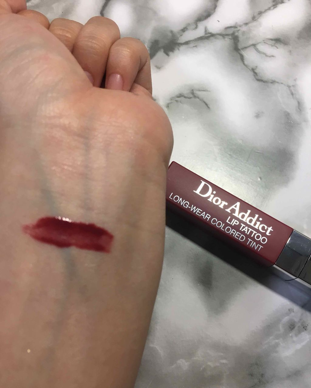 【旧】ディオール アディクト リップ ティント/Dior/リップグロスを使ったクチコミ(2枚目)