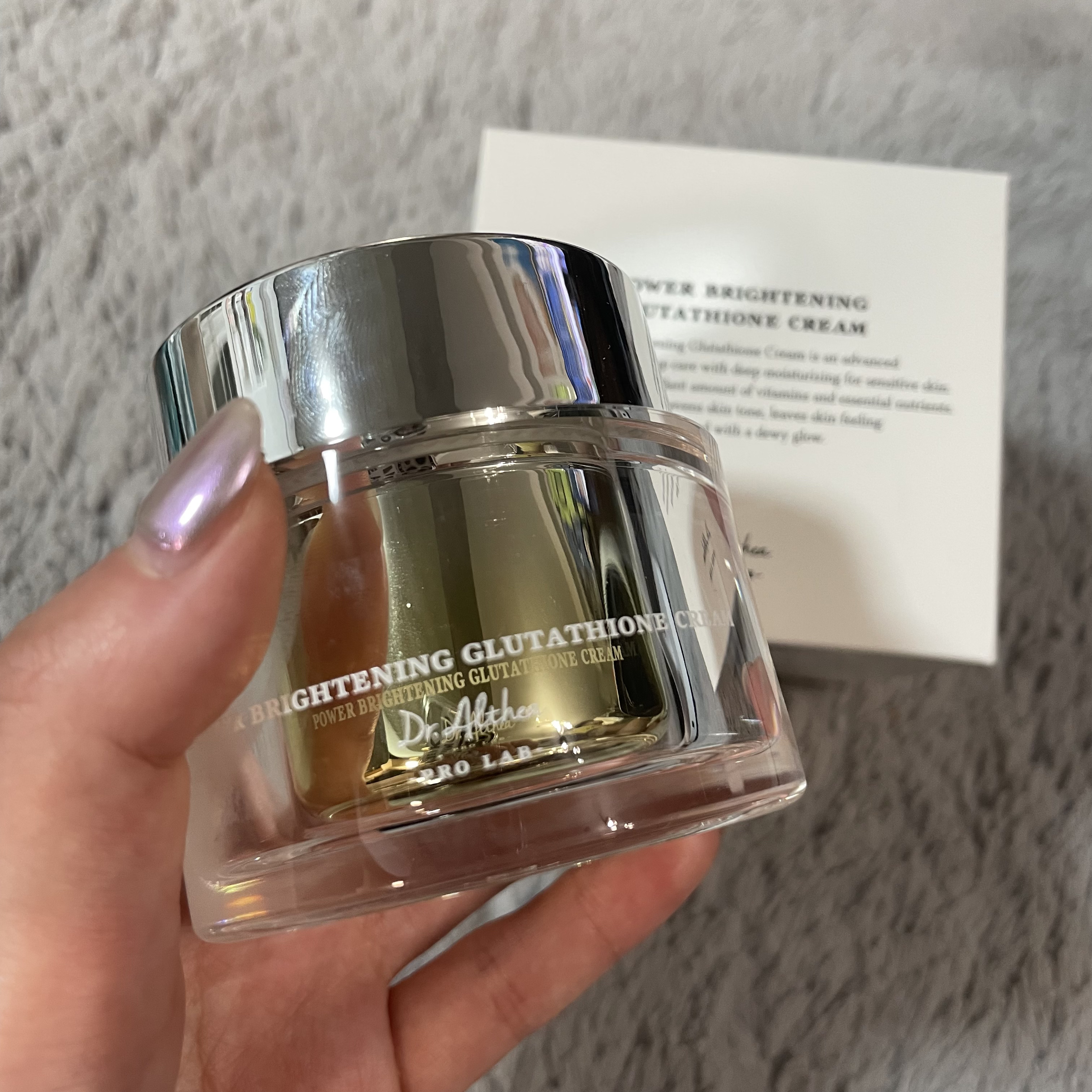 パワーブライトニング グルタチオンクリーム/Dr.Althea/フェイスクリームを使ったクチコミ（2枚目）