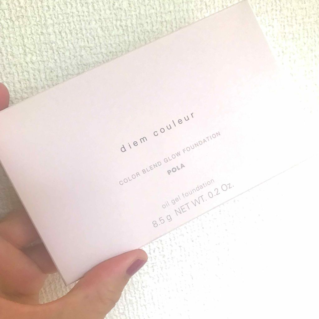カラーブレンドグローファンデーション/ディエム クルール/クリーム・エマルジョンファンデーションを使ったクチコミ(3枚目)