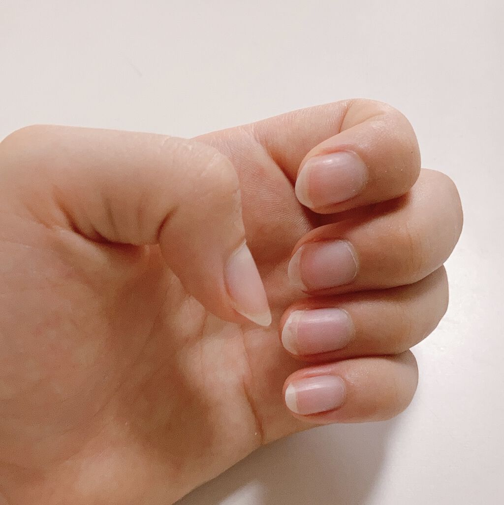 Somptueux(ソンプチュー) ベースコート/DAISO/ネイルベースコートを使ったクチコミ（2枚目）