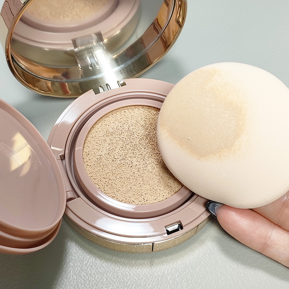 ハグクッション/mude./クッションファンデーションを使ったクチコミ（3枚目）