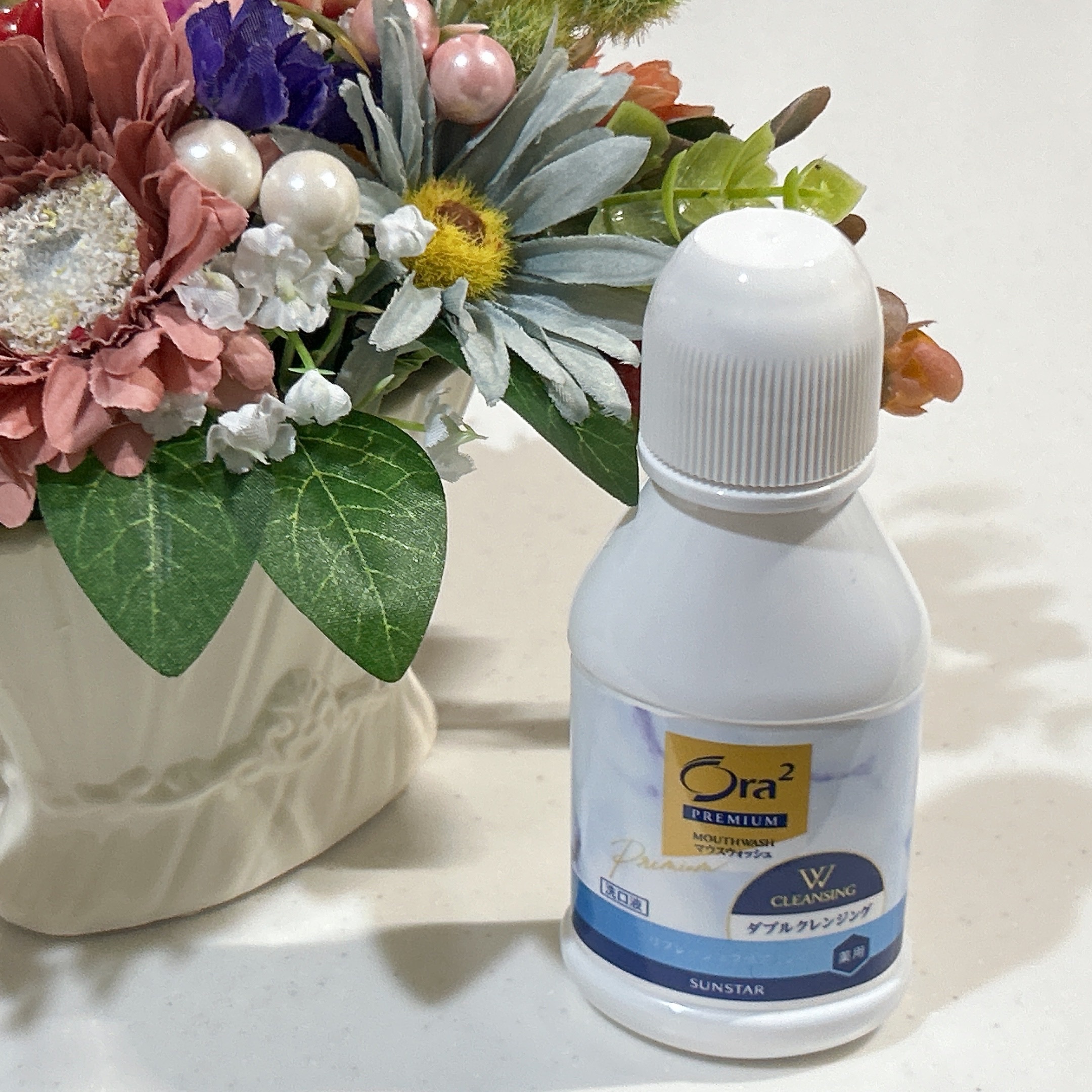 オーラツープレミアム マウスウォッシュ ダブルクレンジング リフレッシュクリアミント/オーラツー/マウスウォッシュ・スプレーを使ったクチコミ（1枚目）