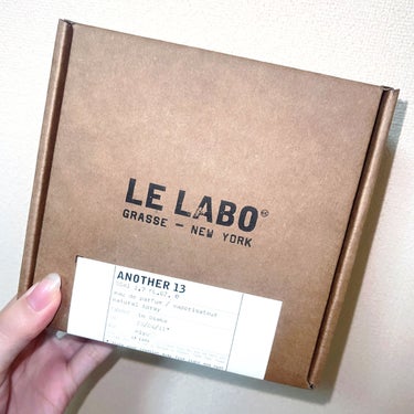 ANOTHER 13 eau de parfum/LE LABO/香水(メンズ)を使ったクチコミ（3枚目）