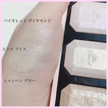 ～ダイヤモンドライト シリーズ～ マルチユース ハイライター トリオ/Too Faced/パウダーハイライトを使ったクチコミ（2枚目）