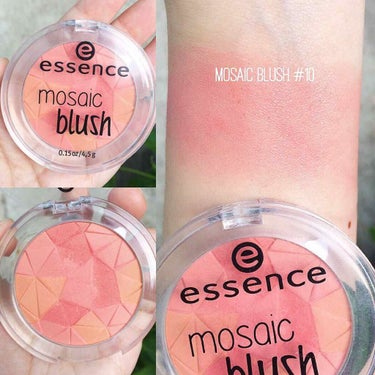 Mosaic blush from essence (cosmatic band from German) 
No.10 
Pink coral with shimmer✨💕
SUPER DUPER G