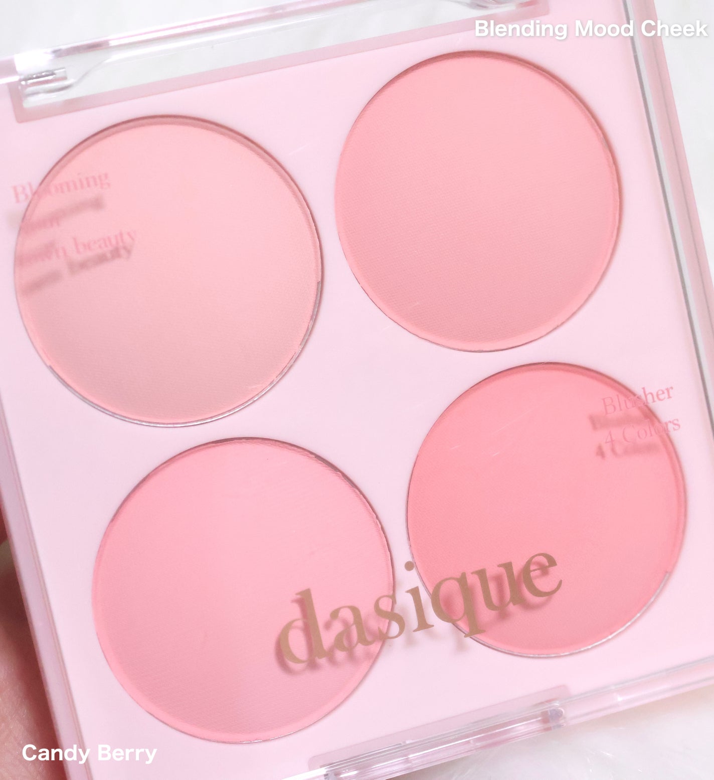 ブレンディングムードチーク/dasique/パウダーチークを使ったクチコミ(2枚目)