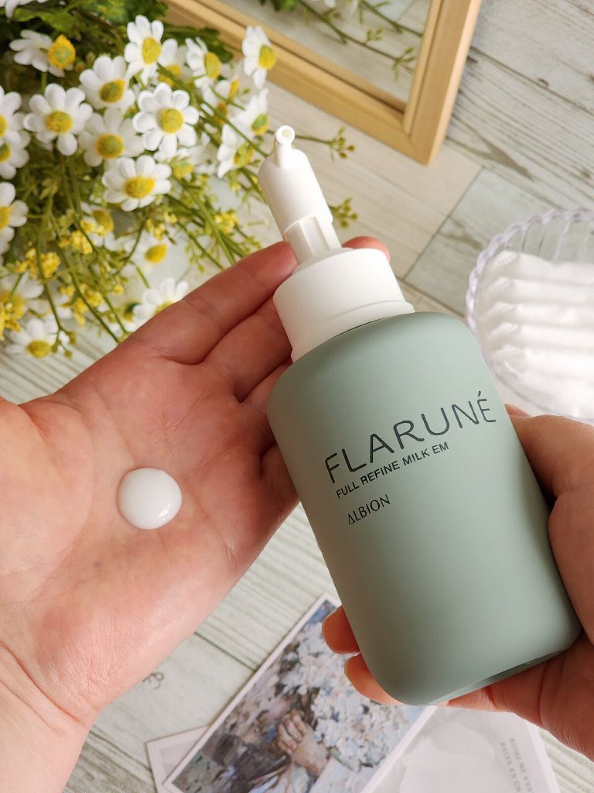 フラルネ フルリファイン ミルク EM/ALBION/乳液を使ったクチコミ(2枚目)