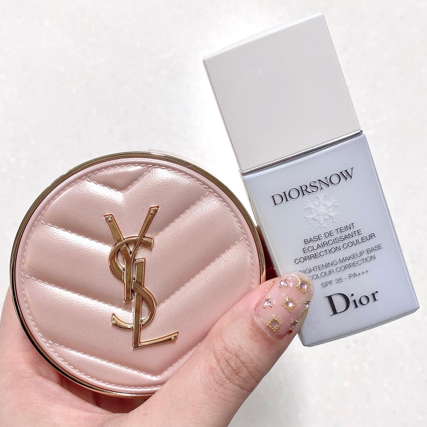 【旧】スノー メイクアップ ベース UV35 SPF35／PA+++/Dior/化粧下地を使ったクチコミ（1枚目）