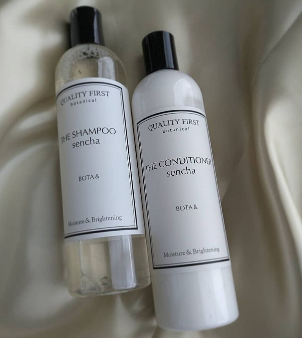 ボタアンド ザ シャンプー <sencha>/クオリティファースト/市販シャンプーを使ったクチコミ（1枚目）