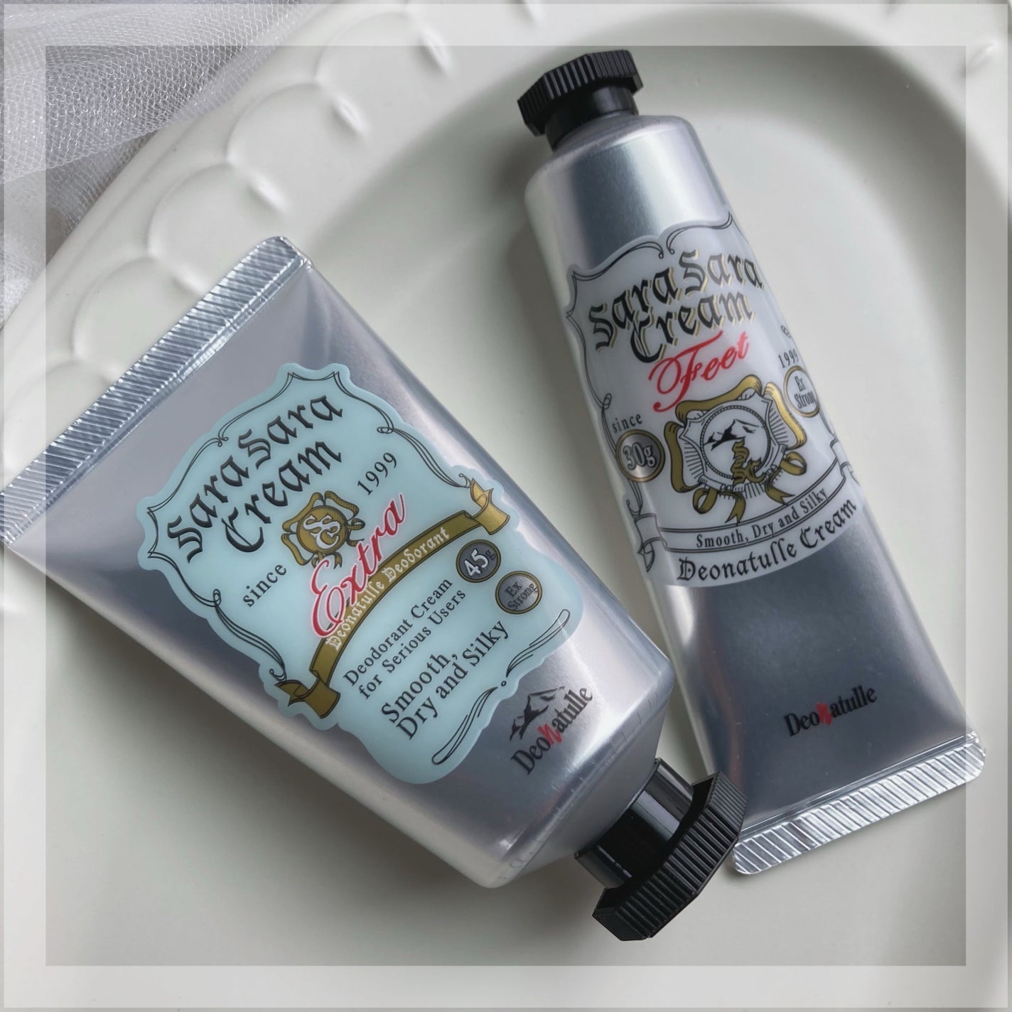 薬用足指さらさらクリーム/デオナチュレ/デオドラント・制汗剤を使ったクチコミ(1枚目)