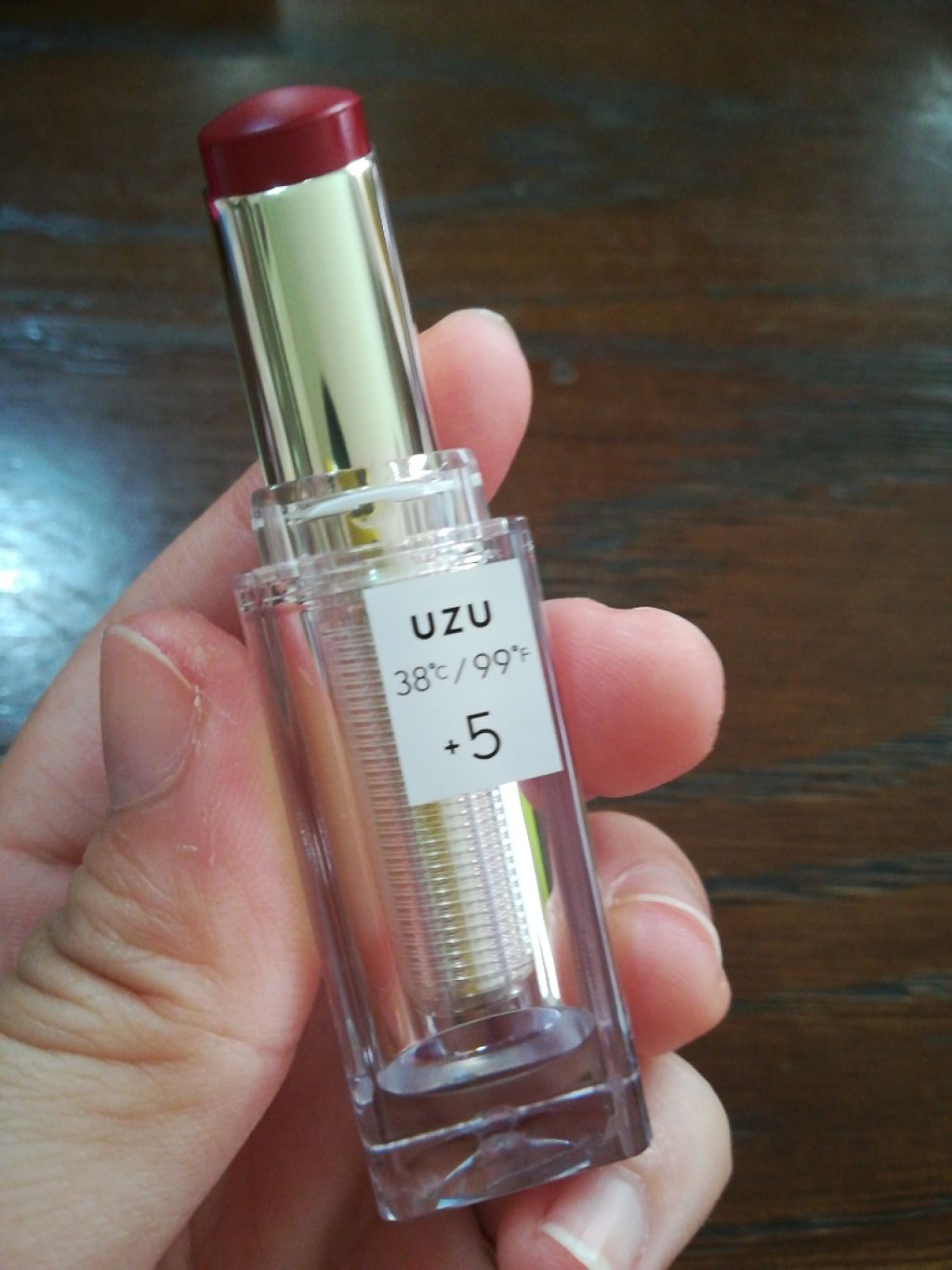  38°C / 99°F Lipstick <TOKYO>/UZU BY FLOWFUSHI/口紅を使ったクチコミ（2枚目）