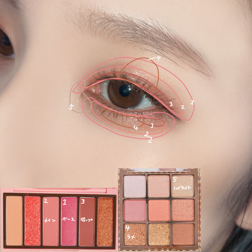 プレイカラーアイズミニ/ETUDE/アイシャドウパレットを使ったクチコミ（2枚目）