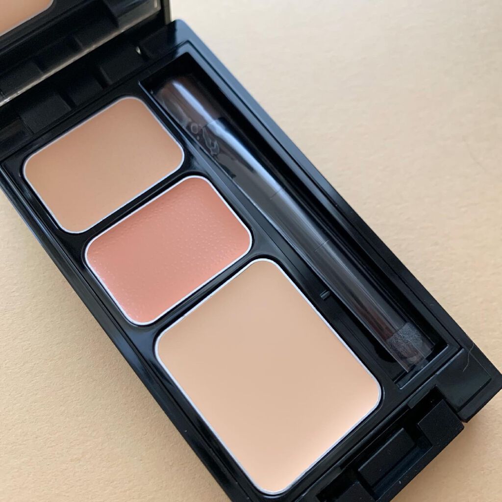 ミネラルコンシーラーパレット/エトヴォス/パレットコンシーラーを使ったクチコミ（3枚目）