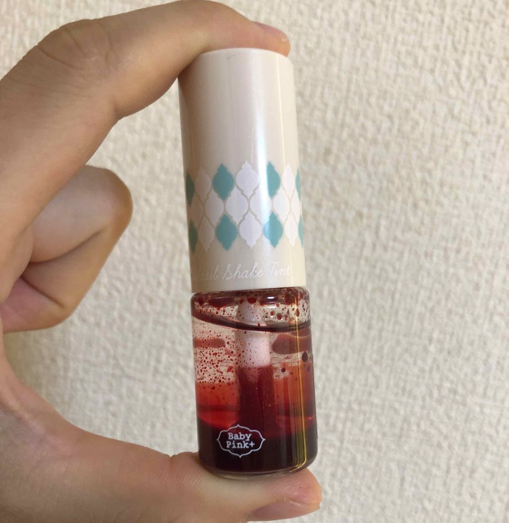 カクテルシェイクティント/ベビーピンク/リップティントを使ったクチコミ(1枚目)