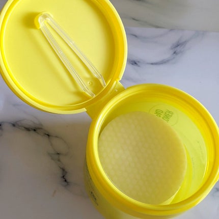 グリーンタンジェリン ビタCダークスポットケアパッド/goodal/トナーパッドを使ったクチコミ(2枚目)