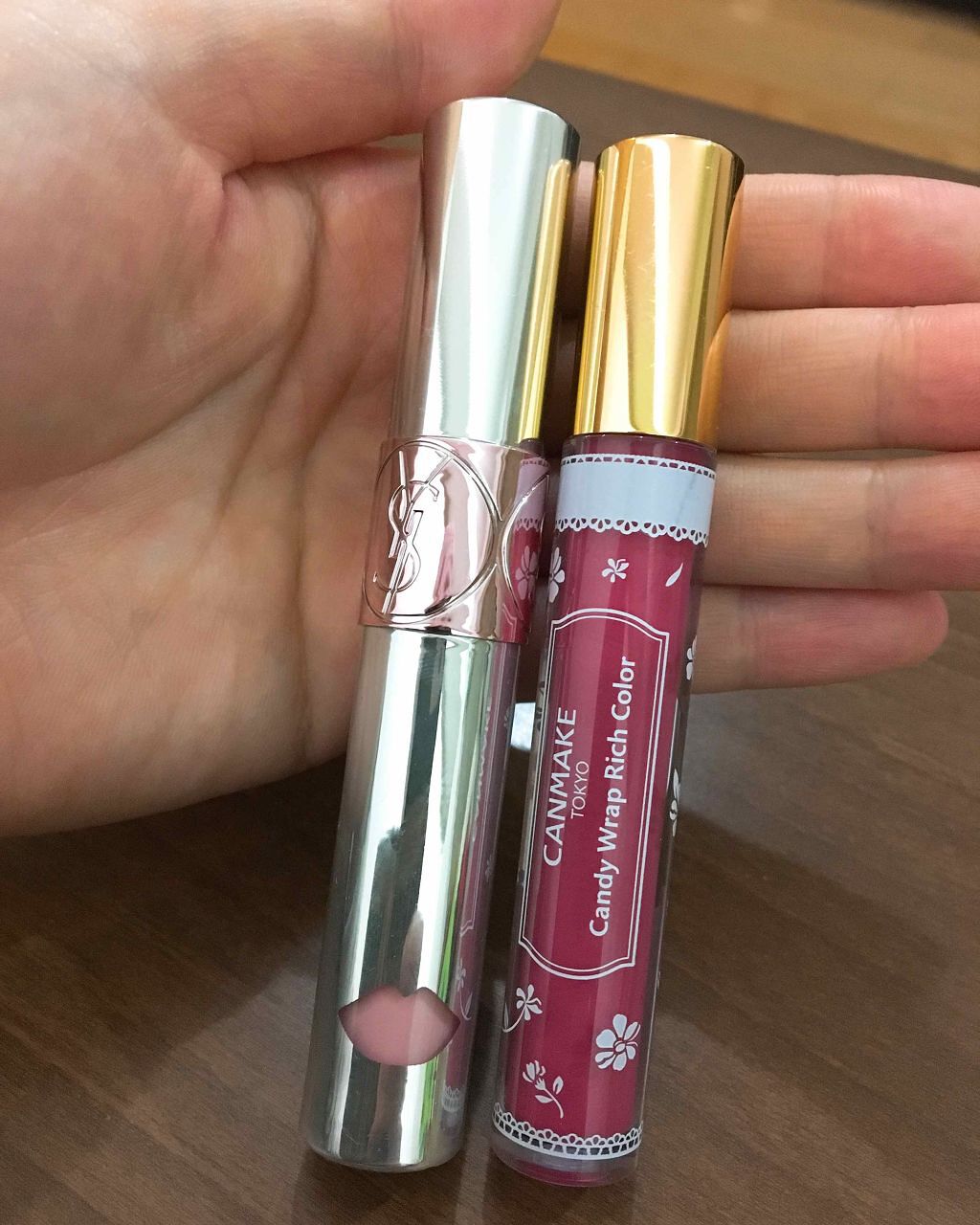 キャンディラップリッチカラー/キャンメイク/リップグロスを使ったクチコミ(1枚目)