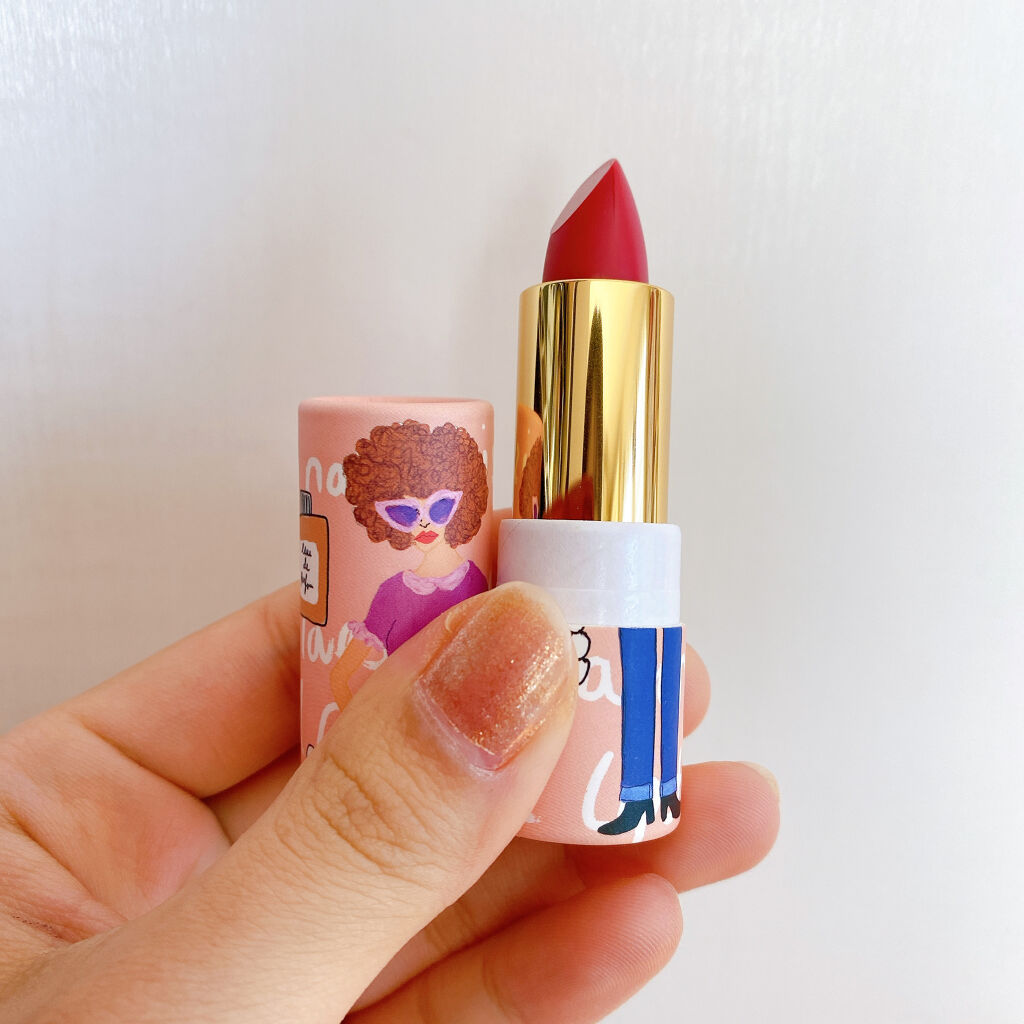 CHANGE COLOR LIPSTICK MOISTURE/CHANGE COLOR/リップケアを使ったクチコミ（2枚目）