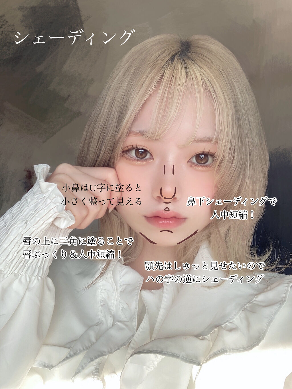 NOIR IN THE MULTI-USE CONTOUR PALETTE/MERZY/シェーディングを使ったクチコミ（3枚目）