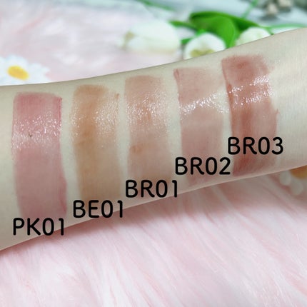 アンドバイロムアンド グラッシーボムティント/&nd by rom&nd/リップティントを使ったクチコミ(3枚目)