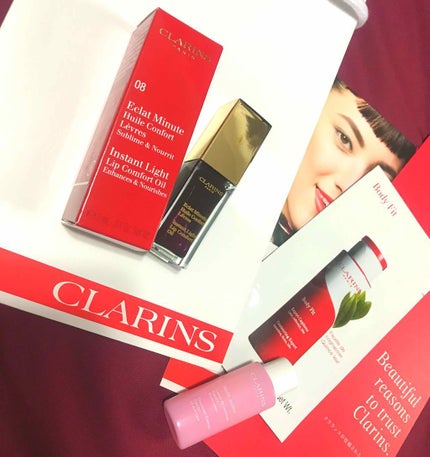コンフォート リップオイル /CLARINS/リップグロスを使ったクチコミ(1枚目)