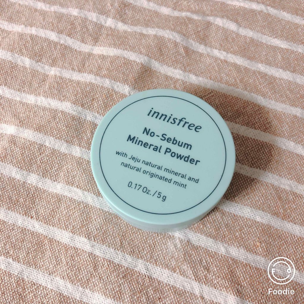ノーセバム ミネラルパウダー/innisfree/ルースパウダーを使ったクチコミ(1枚目)