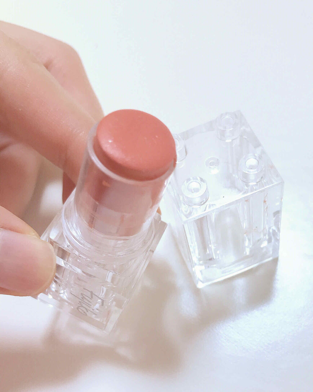 ミニウォータリールージュ/Fujiko/口紅を使ったクチコミ（3枚目）