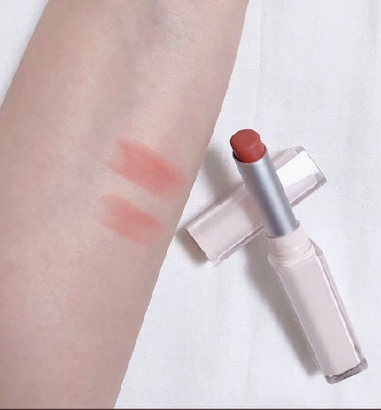 グリッタースノー パウダーヴェールリップトーク/ETUDE/口紅を使ったクチコミ(4枚目)