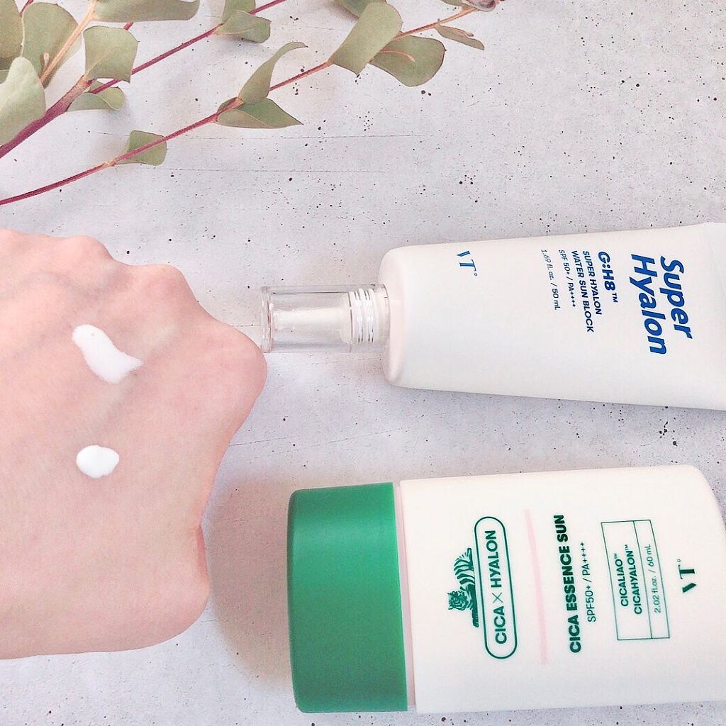 スーパーヒアルロンウォーターサンブロック/VT/乳液を使ったクチコミ（2枚目）