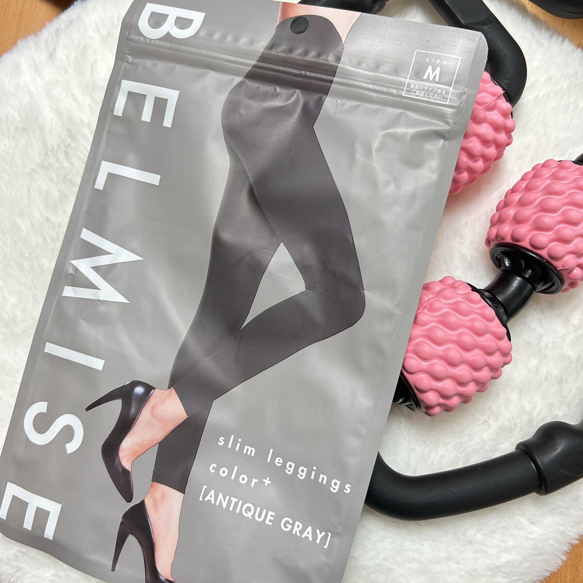 スリムレギンス color+/BELMISE/着圧ソックス・レギンスを使ったクチコミ（1枚目）