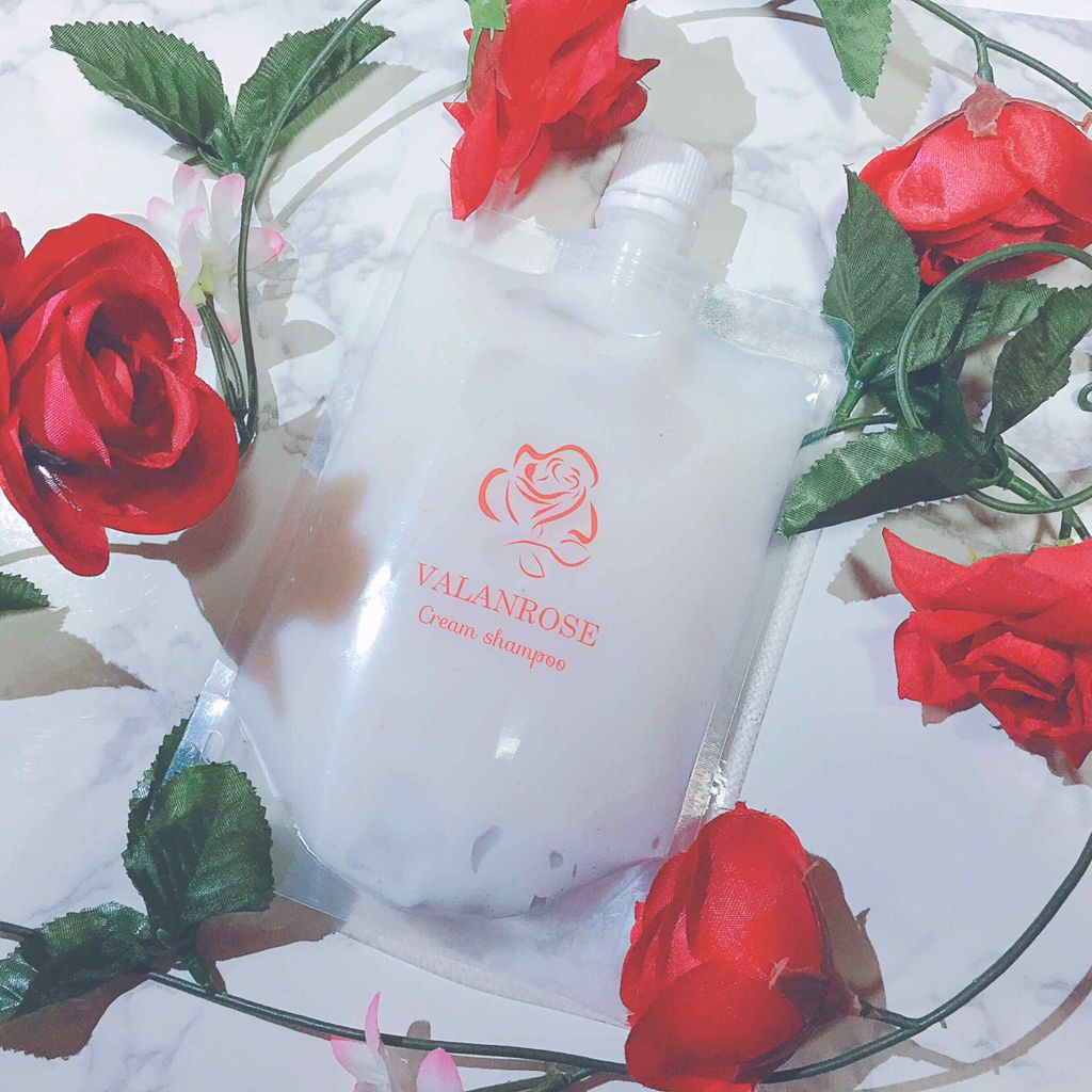 クリームシャンプー/VALANROSE/市販シャンプーを使ったクチコミ（1枚目）