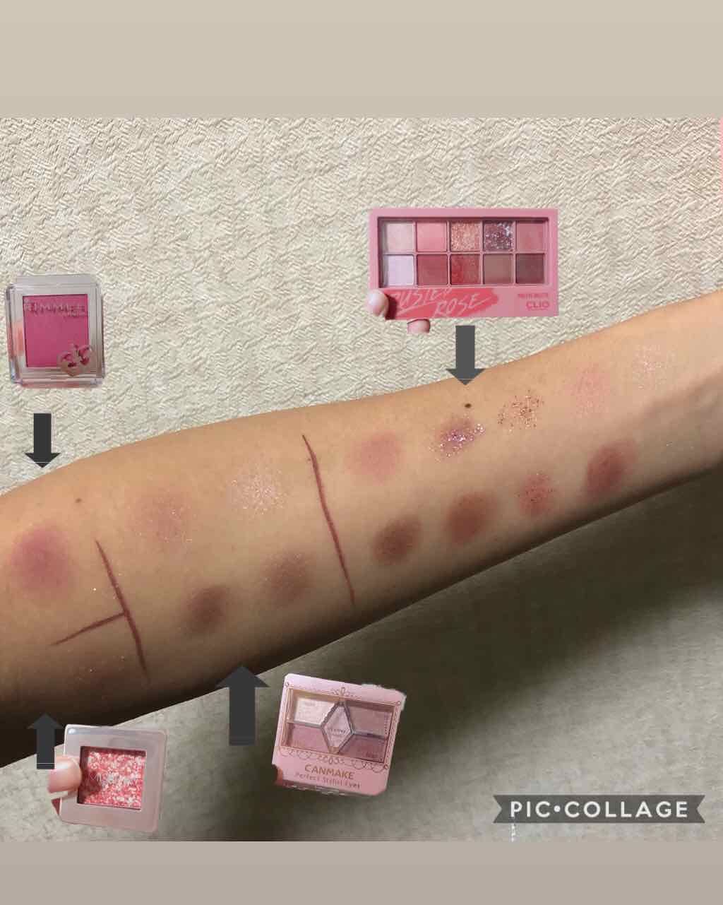 【旧品】パーフェクトスタイリストアイズ/キャンメイク/アイシャドウパレットを使ったクチコミ(3枚目)