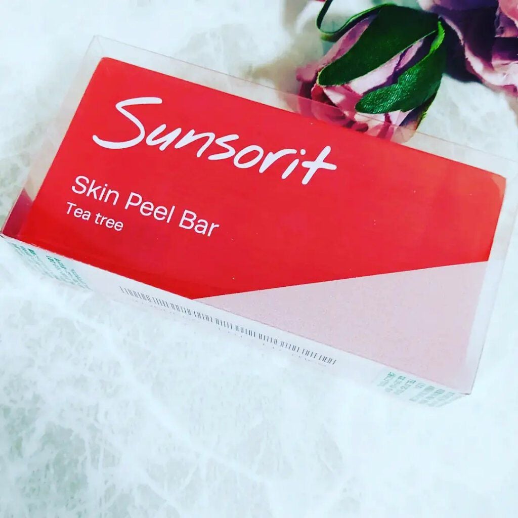 スキンピールバー ティートゥリー/サンソリット/洗顔石鹸を使ったクチコミ(1枚目)