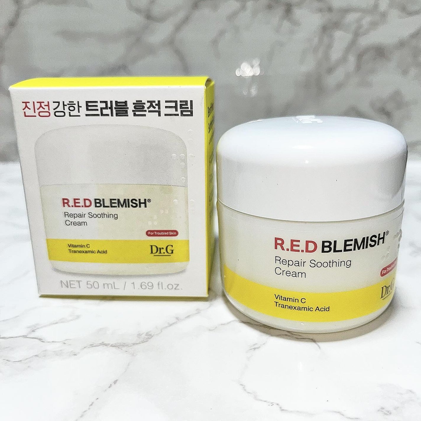 レッドブレミッシュ リペアスージングクリーム/Dr.G/フェイスクリームを使ったクチコミ(1枚目)