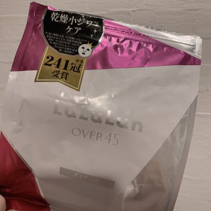 ルルルンOVER45 アイリスブルー(クリア)/ルルルン/シートマスク・パックを使ったクチコミ(1枚目)