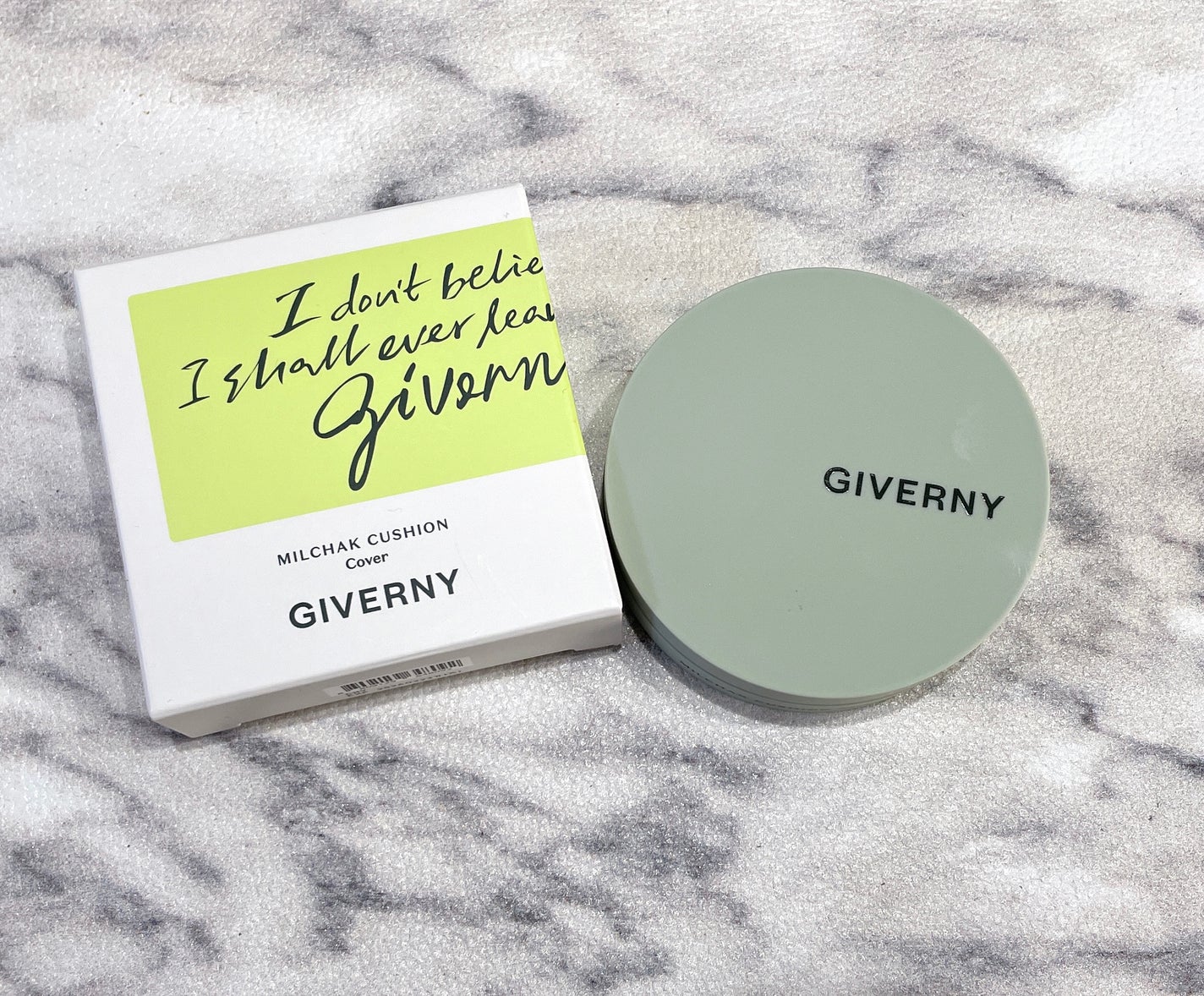 ジヴェルニー 密着カバークッション/GIVERNY/クッションファンデーションを使ったクチコミ(1枚目)