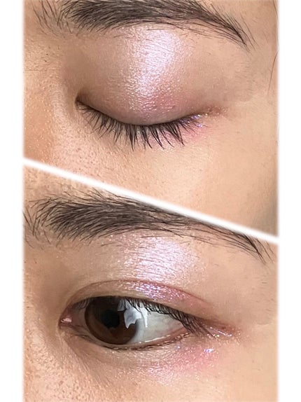 リキッド グリッター シャドウ/rom&nd/グリッターを使ったクチコミ(2枚目)