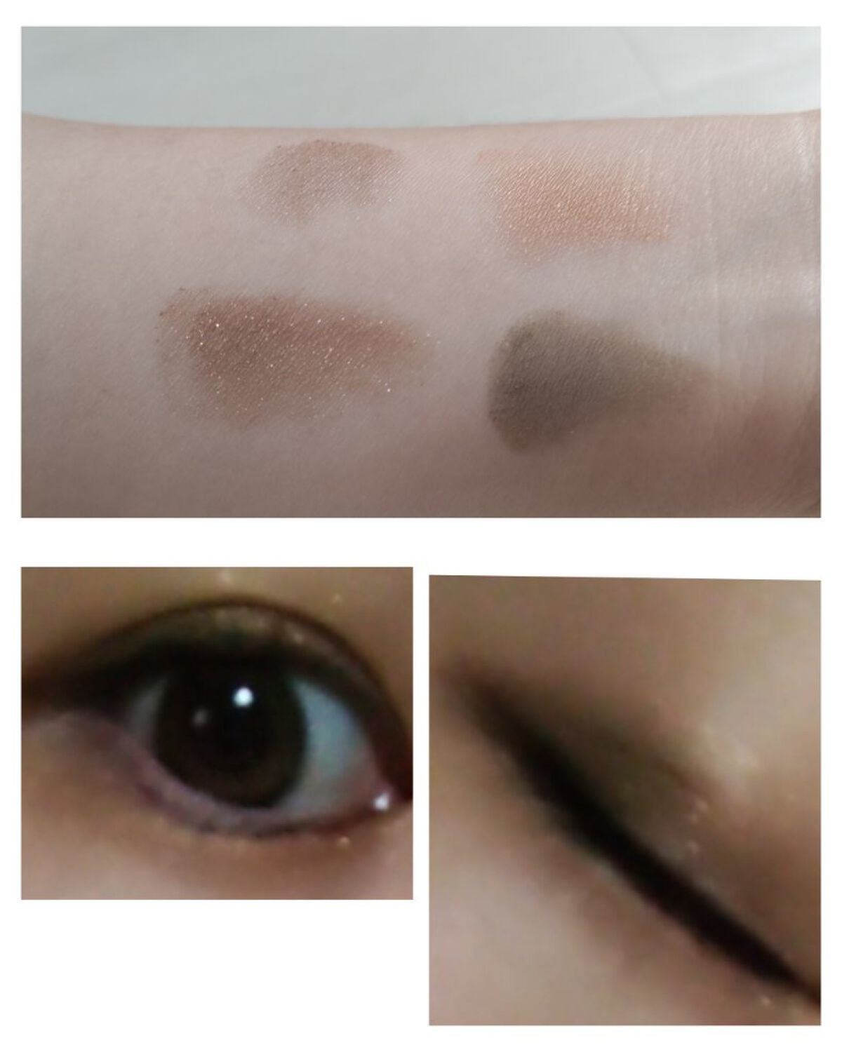 シルキースフレアイズ/キャンメイク/アイシャドウパレットを使ったクチコミ(3枚目)