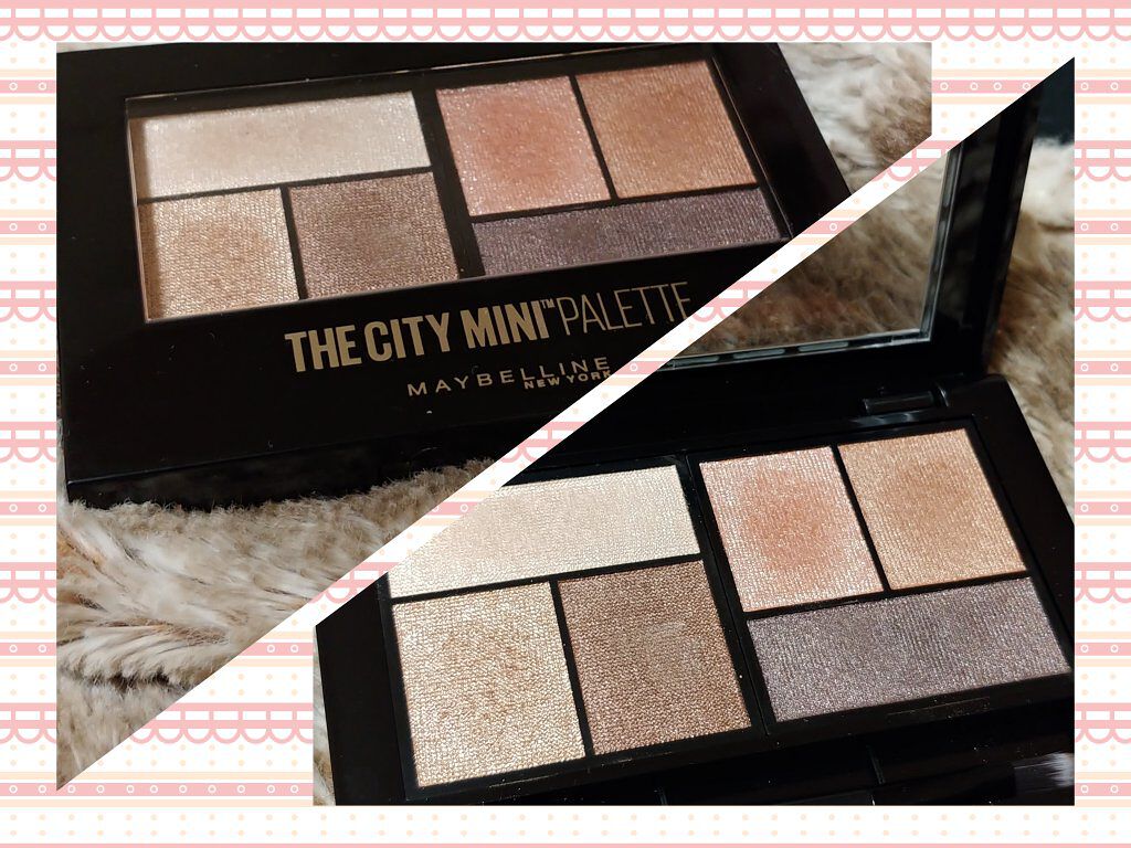 シティミニパレット/MAYBELLINE NEW YORK/アイシャドウパレットを使ったクチコミ(1枚目)