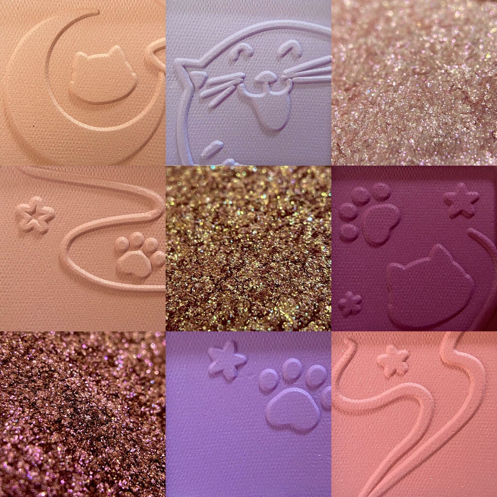 クォーツ 9色アイシャドウパレット(ドリームランドアイシャドウ)/ZEESEA/アイシャドウパレットを使ったクチコミ(3枚目)