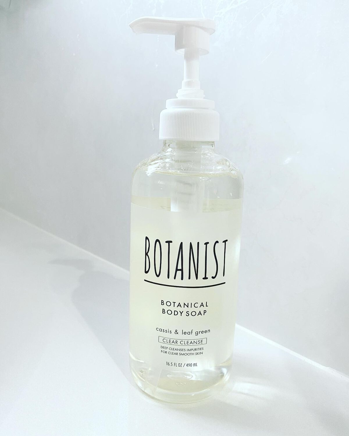 ボタニカルボディーソープ(クリアクレンズ)/BOTANIST/ボディソープを使ったクチコミ(1枚目)