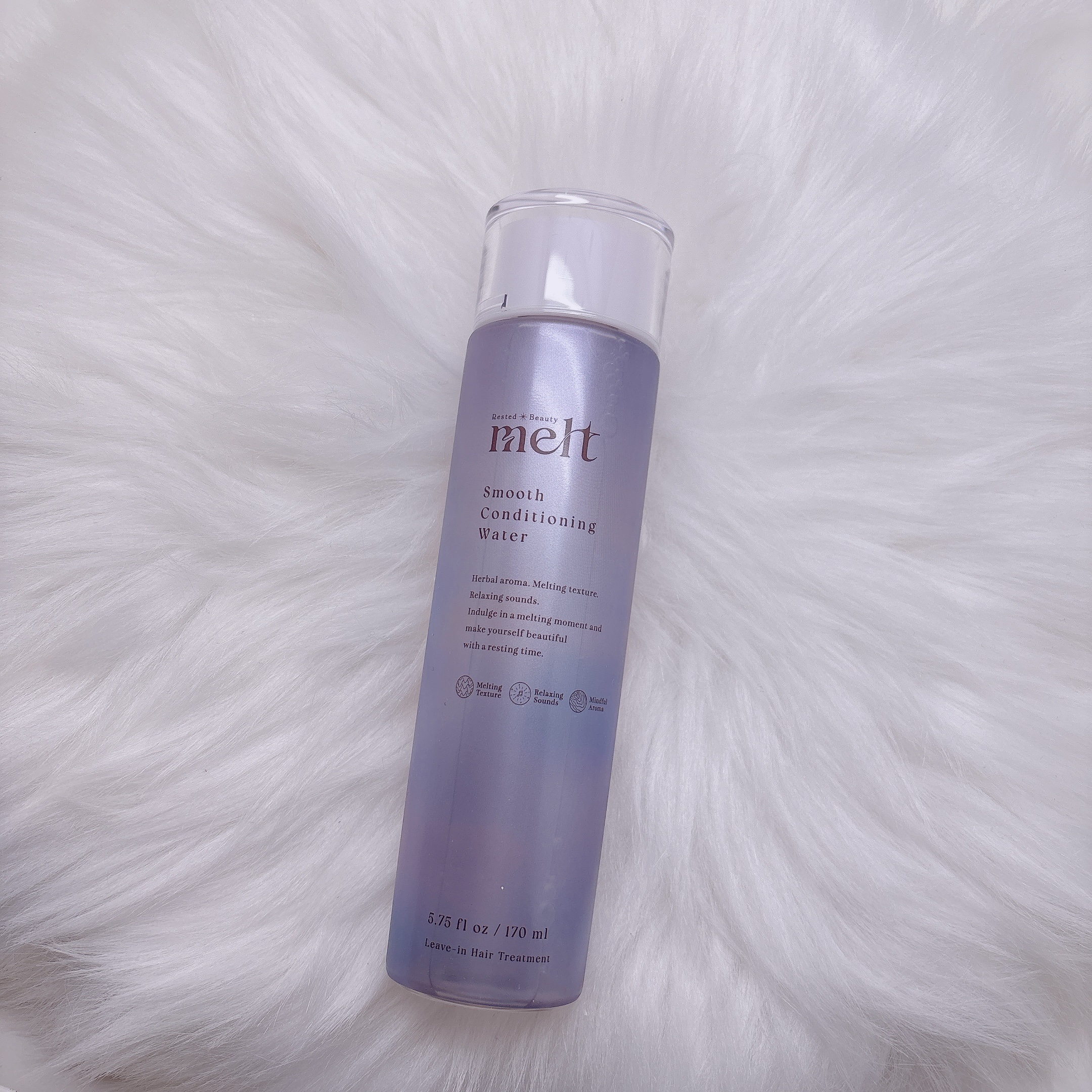 スムース コンディショニング ウォーター/melt/アウトバストリートメントを使ったクチコミ（2枚目）