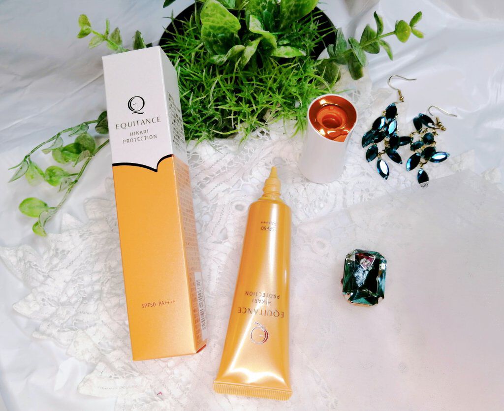 光プロテクション/エクイタンス/日焼け止めクリームを使ったクチコミ（1枚目）