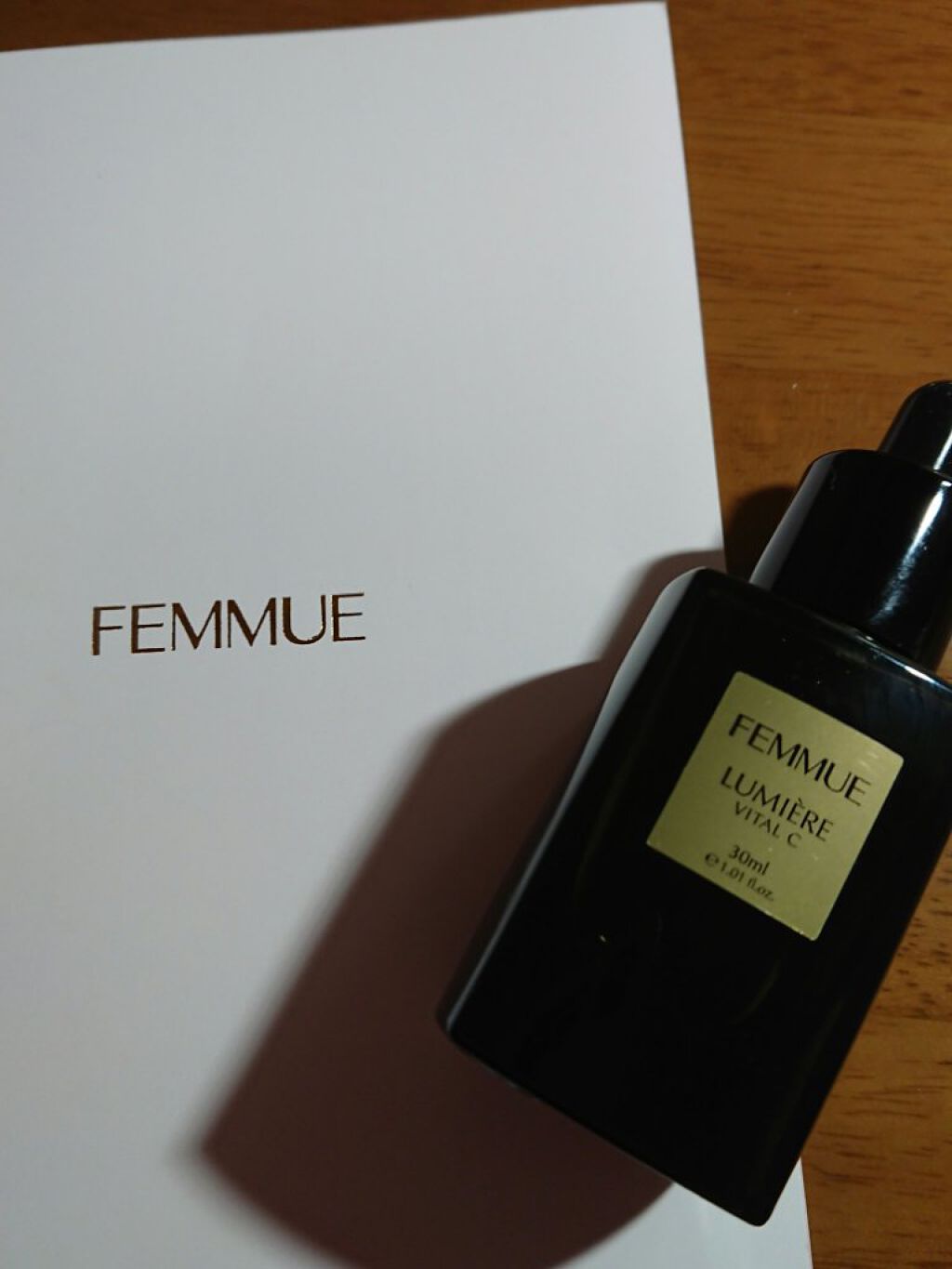 ルミエール ヴァイタルC/FEMMUE/ブースター・導入液を使ったクチコミ(1枚目)