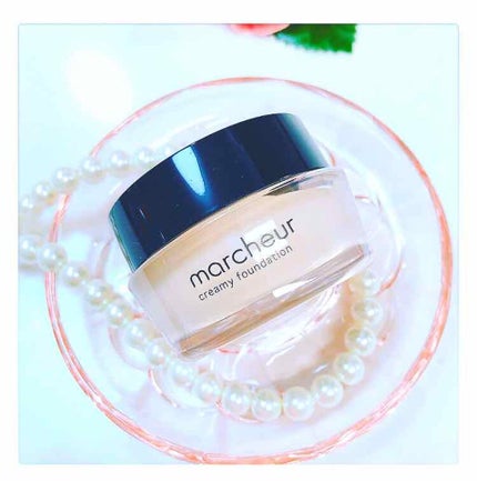 マルシュール クリーミィファンデーション/marcheur(マルシュール)/クリーム・エマルジョンファンデーションを使ったクチコミ(1枚目)