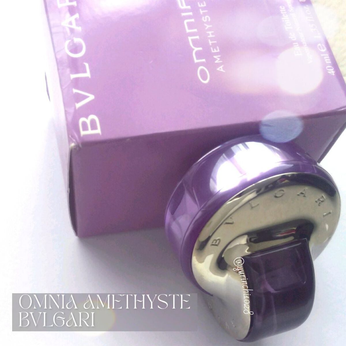 オムニア アメジスト オードトワレ/BVLGARI/香水(レディース)を使ったクチコミ(1枚目)