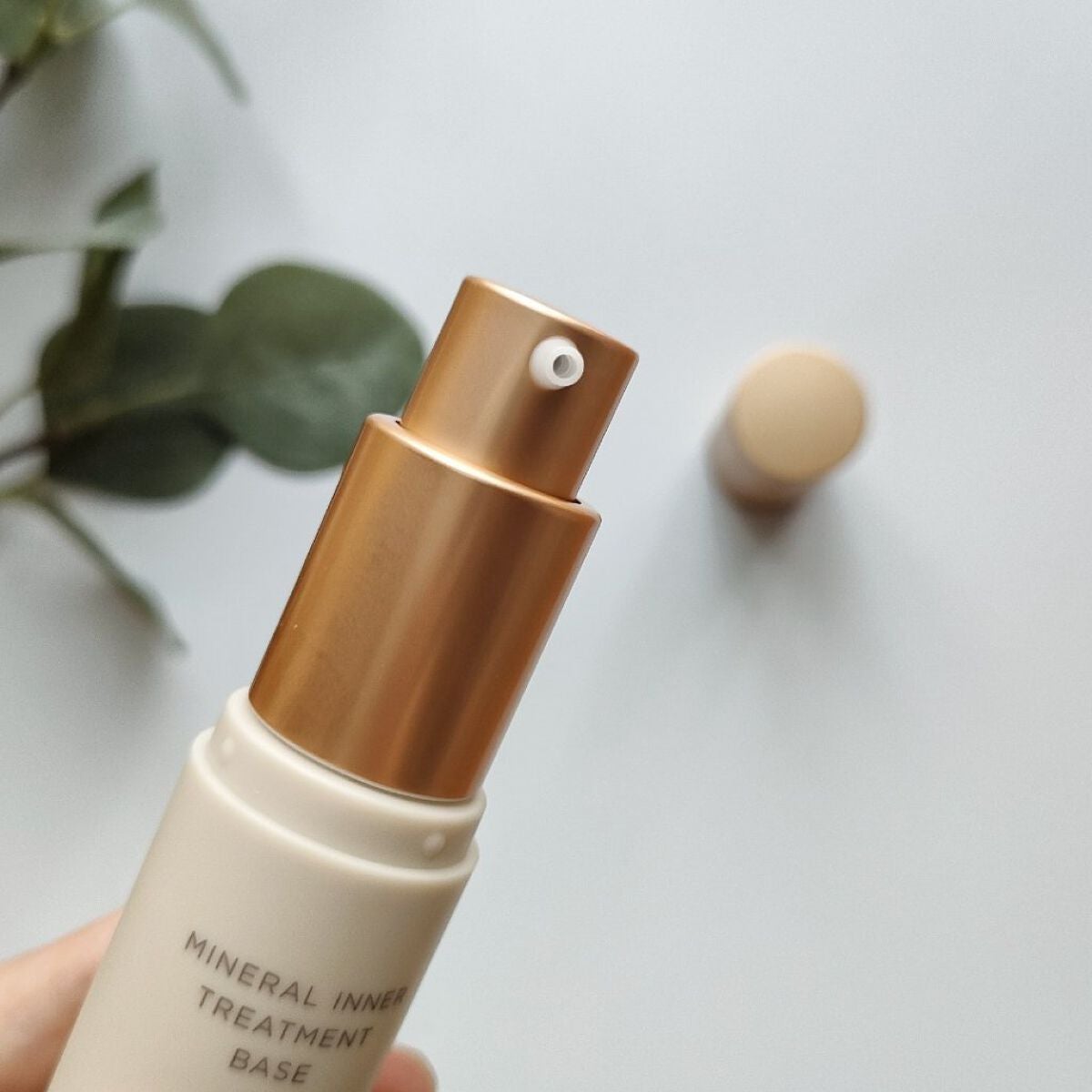 ミネラルインナートリートメントベース/エトヴォス/化粧下地を使ったクチコミ(3枚目)