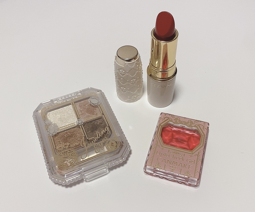 リップ＆チーク ジェル/キャンメイク/ジェル・クリームチークを使ったクチコミ（1枚目）