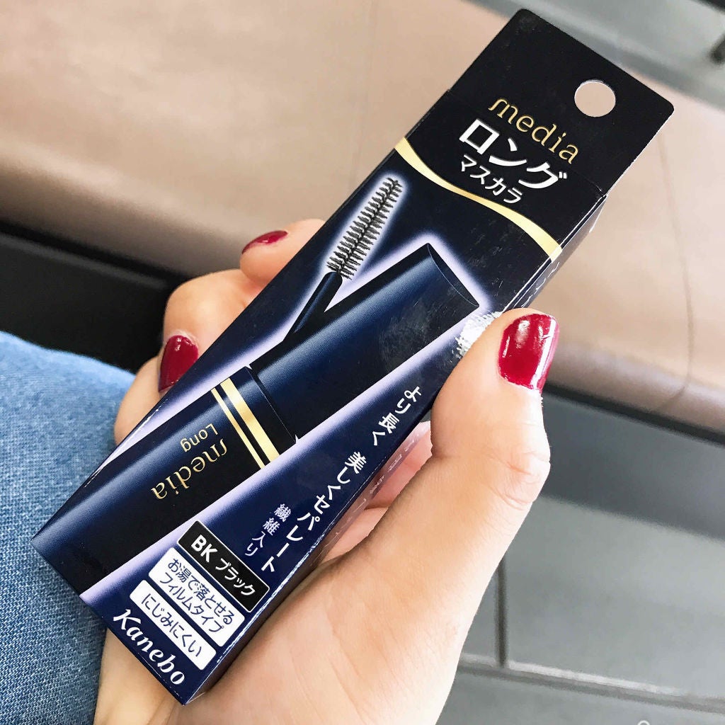 メディア ロングマスカラS BK(ブラック)/media/マスカラを使ったクチコミ(1枚目)
