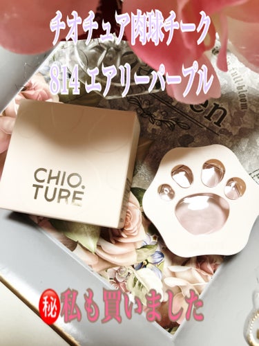 CHIOTURE ラブリー肉球チークのクチコミ「可愛いから私も買いました

CHIOTURE¥1,265
ラブリー肉球チーク

814 エアリ.....」（1枚目）